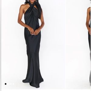 Size medium showmeyourmumu black bridesmaid dress